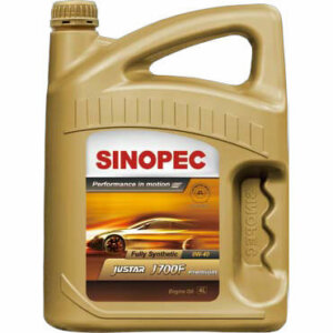 Sinopec Justar J700F 0W-40 Premium Engine Oil