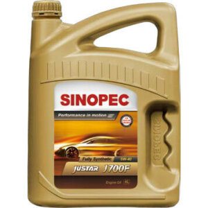 Sinopec Justar J700F 5W-40 Fully Synthetic Engine Oil