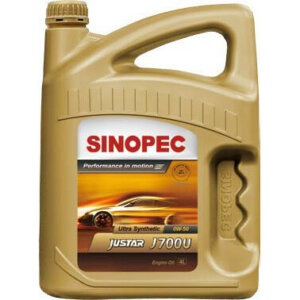 Sinopec Justar J700U 0W-50 Ultra Synthetic Engine Oil